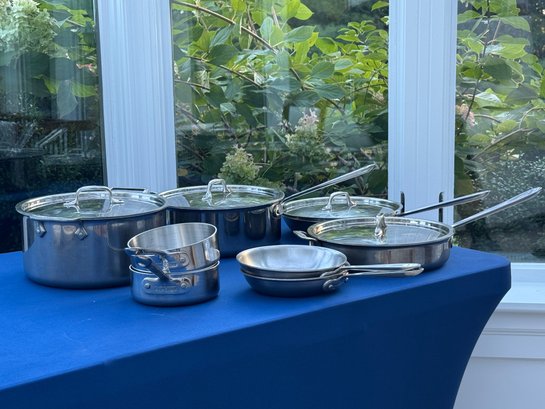 Collection Of All-clad Cookware