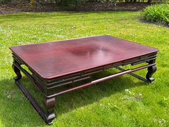 Korean Low Table - Perfect For Coffee Table - This Shows Signs Of Age And Use