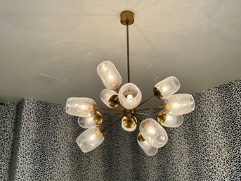 Ramirez Chandelier In Antique Brass - Purchased For $3200.00
