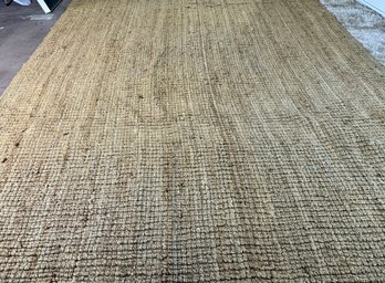 Large Brown Sisal Area Rug