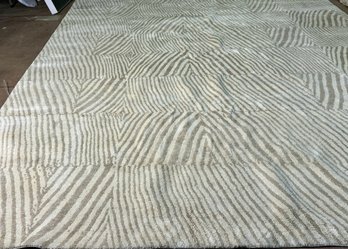 Rug Company Large Area Rug - Tan & Cream Pattern