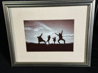 Small Framed, Unsigned Black & White Photograph - Nature Dance