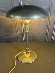 Oil-Rubbed Bronze & Bronze Color Art Deco Desk Lamp