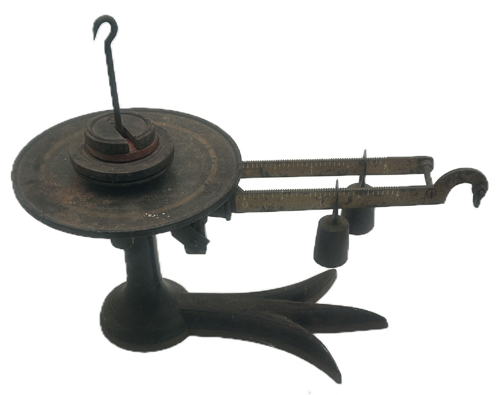 Antique Buffalo Scale Company 3-Toe Crows Feet 3 Lbs Candy Scales, 19 ...