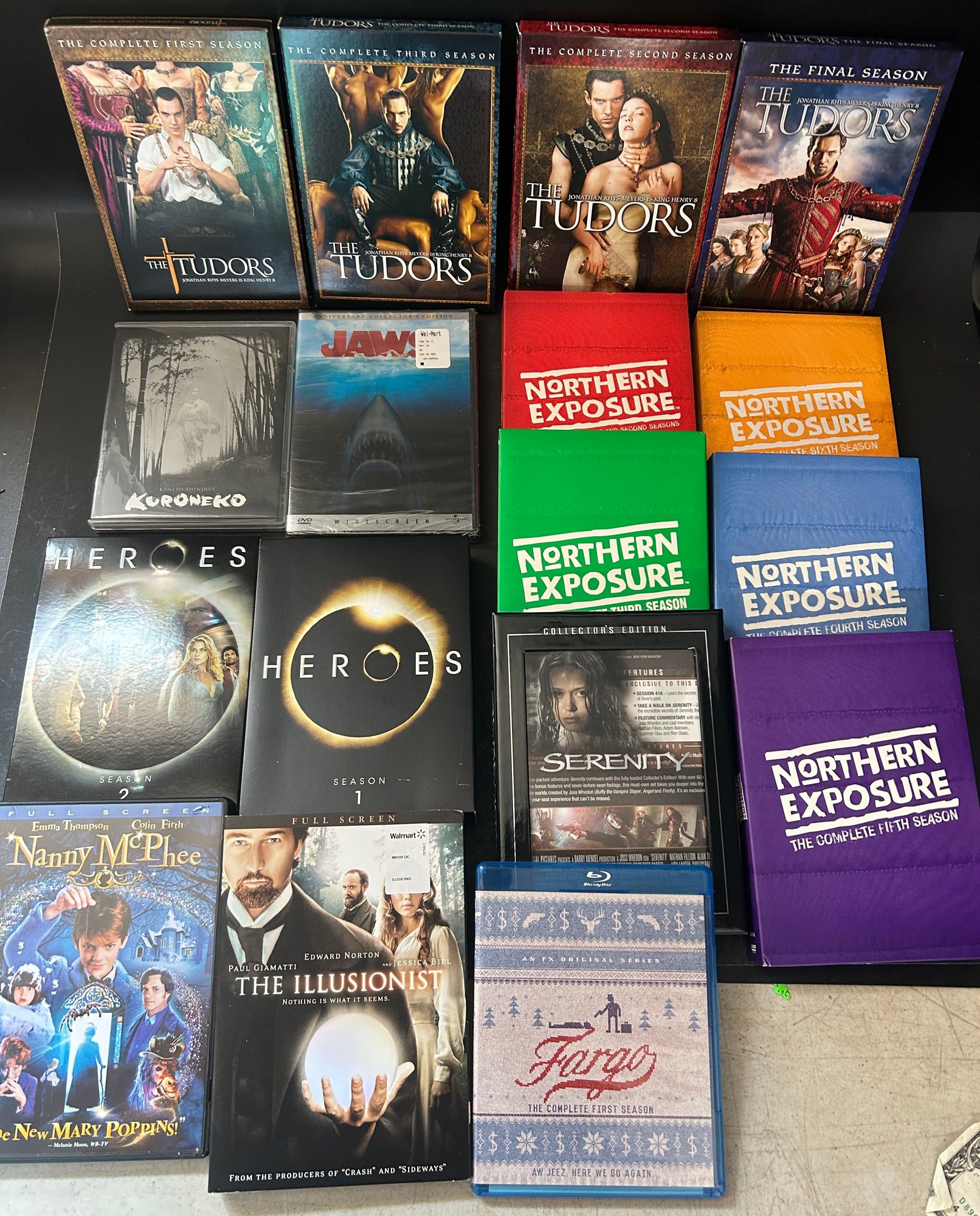 Collection Of DVDs, Several Series And Individual Titles, As Pictured ...