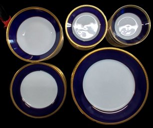 60 Pcs Noritake Valhalla Fine Porcelain Dinner Service - Plates & Bowls, As Pictured