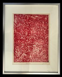 Interesting Matted & Framed Artist's 'Trial Proof' Signed John 197421.75' X 27'H