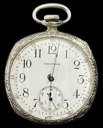 Antique A.W.W. Co Waltham Pocket Watch, Not Running