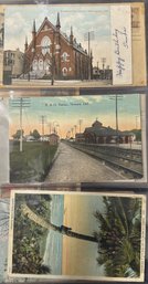 Interesting Collection Of Older Postal Items Including Correspondence And Postcards - Delaware Area