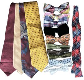15 Pcs Men's Formal Wear Tie Lot - As Pictured