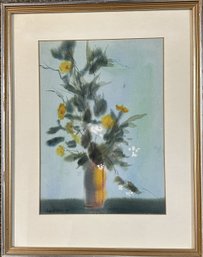 Framed Water Color Painting - Signed Lower Left: 'Evalyn S. Plant '71' - Frame 21' X 16.5'