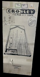 Crosley CS03 Rebound Wooden Shuffleboard Table Game In Original Box, 22' X 4' X 51.5'H