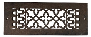 Cast Iron Heating Register Made By The Reggio Register Co. In Ayer, Mass - 14' X 5.5'