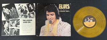 RCA Record: Elvis: A Canadian Tribute - Includes Cover - Dust Jacket And Yellow Disc - Used