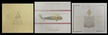 Three White House Historical Association Christmas Decorations - 1993 - 2018 - 2019