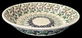 25 Years Of Emma Bridgewater Flower Dish Or Bowl, 11' Diam. X 2.75'H