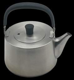 Dr. Hows Deluxe Stainless Steel Tea Kettle, 3.5L Capacity, Folding Silicon Handle