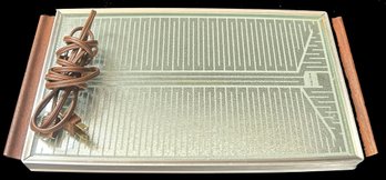 Vintage Salton Hotray Electric Appetizer Warmer, Cord Present, 16.5' X 9'H