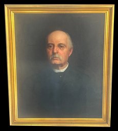 Nicely Framed Antique OOC Portrait 'I.M. Stone 1891 Boston', 25.75' X 30.5'H, Excellent Condition