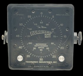 Tom Mann  Hi-Speed Pro Medel Hummingbird Super Sixty Waterproof Depth Sounder By Techsonic Ind Inc