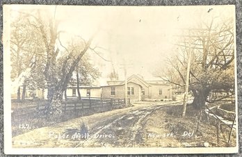 Real Photo Postcard -newark, Delaware - Paper Mill Drive - Postally Used - Postmark - 1911 - With Stamp