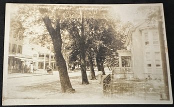 RPPC Main Street Newark, Del.  - Horse & Buggies On The Roads - Not Postally Used