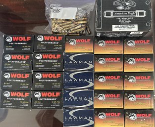 Mixed Lot Of 5.56 X 45mm Ammunition - See List In Description - NO Shipping - Sold To NH Residents Only