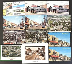 Twelve Assorted Color Postcards From Newark Delaware - Some Duplicates - 1 Postally Used