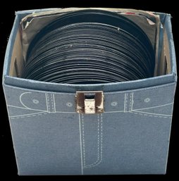 66 Pcs Collection Of Vintage 45 RMP Record Albums, Various Artist, Titles And Labels