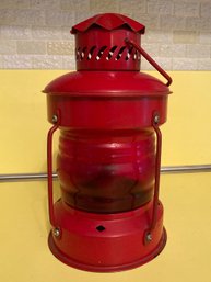 Vintage Red Lantern
