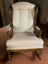Solid Wood Glider In Great Shape