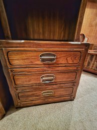 3 Draw Dresser Solid Wood With Hutch