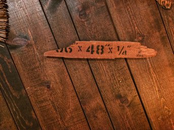 Rustic Wooden Sign