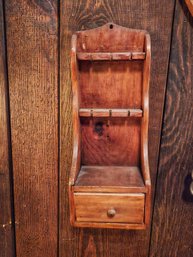 Small Wooden Key Nook