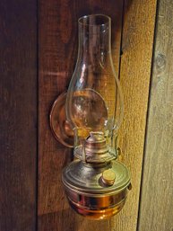 Vintage Kerosene Wall Lamp Replica