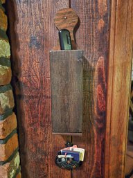 Wooden Kindling And Match Box