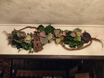 Faux Flower Sprig Decor