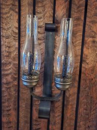 Double Candle Wall Sconce