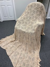 Twin Crocheted Throw
