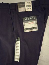 Mens Pants NWT 38W 32L- Black