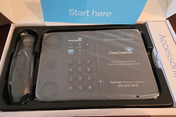 New In The Box Phone Clear Talk Display