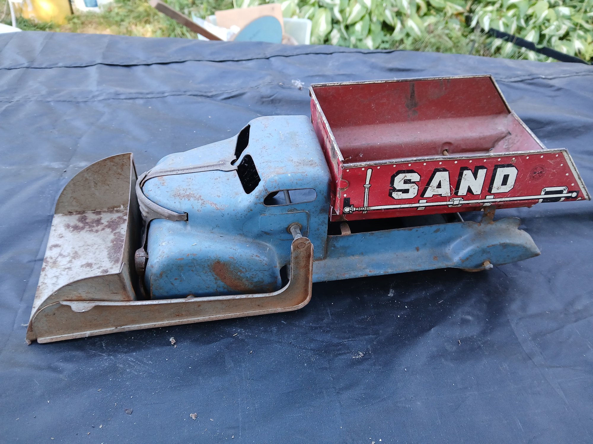 Antique MarX Sand And Gravel Loader Truck 1930-40s #11020 ...