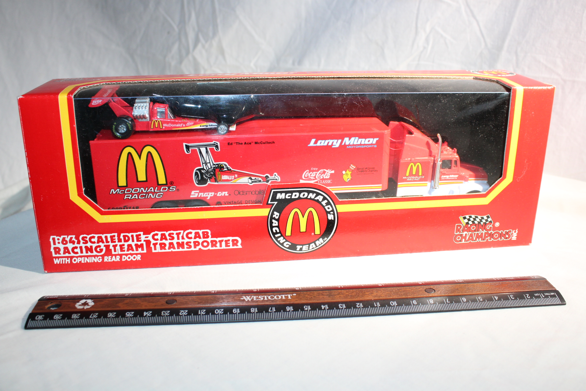 1992-McDonald's Collectible 1:64 Scale Die Cast Cab Team