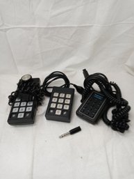 Lot Of Misc Atari 2600 And Coleco Vision Keypad Controllers, Not Tested, See Pics