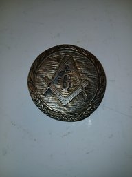 Vintage Masonic Belt Buckle