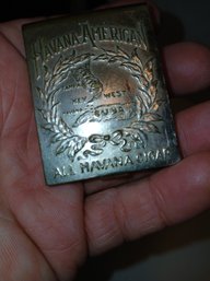Vintage Havana American Matchbook Holder. All Havana Cigar, United Cigars