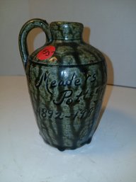 Meaders Pottery Jug, Signed, Dated 10/15/1997, See Pics