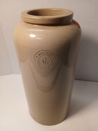 Vintage Signed, Wicks Vorratskocher 4L Vessel, 12.5 Inches Tall