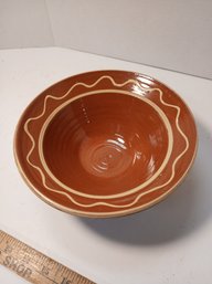 Signed Dorothy Long Signed Bowl, 1984, Redware, See Pics