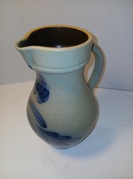Vintage Wisconsin Potter, Salt Glaze, Water Pitcher, 1989, See Pics